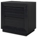 Londer - Two Drawer Night Stand - Black – Accent Nightstands by Millennium® by Ashley at Furniture Wholesale Plus , Nashville furniture store