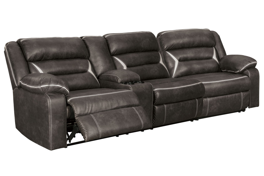 Kincord - Sectional – Reclining Sectionals by Signature Design by Ashley® at Furniture Wholesale Plus , Nashville furniture store