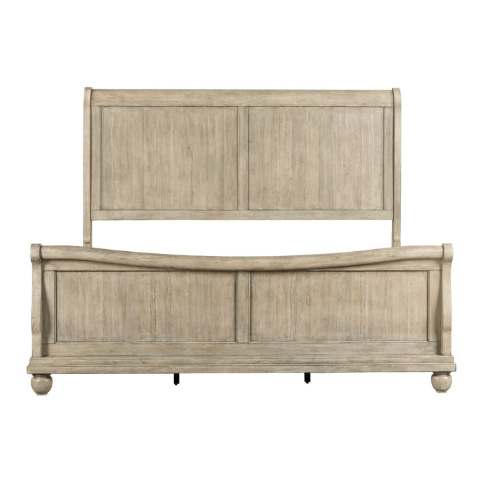 Rustic Traditions - Sleigh Bed – Sleigh Beds by Liberty Furniture at Furniture Wholesale Plus , Nashville furniture store