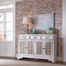 Magnolia Manor - Hall Buffet - Antique White – Buffets by Liberty Furniture at Furniture Wholesale Plus , Nashville furniture store