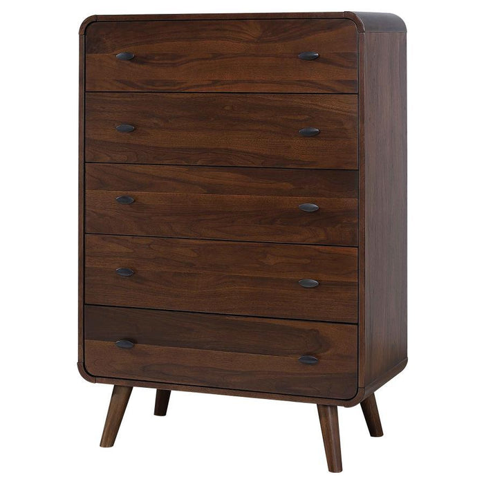 Robyn - 5-Drawer Bedroom Chest – Accent Chests by CoasterEssence at Furniture Wholesale Plus , Nashville furniture store