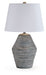 Lawrock - Terracotta Table Lamp - Antique Blue – Table Lamps by Signature Design by Ashley® at Furniture Wholesale Plus , Nashville furniture store