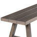Marina - Patio Backless Bench - Brown – Benches by Steve Silver Furniture at Furniture Wholesale Plus , Nashville furniture store