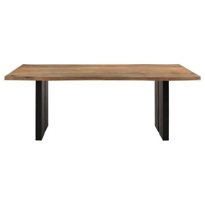 Bradshaw - Live Edge Wood Dining Table - Natural Acacia - Premium Dining Tables from CoasterElevations - Just $1059! Shop now at Furniture Wholesale Plus  We are the best furniture store in Nashville, Hendersonville, Goodlettsville, Madison, Antioch, Mount Juliet, Lebanon, Gallatin, Springfield, Murfreesboro, Franklin, Brentwood