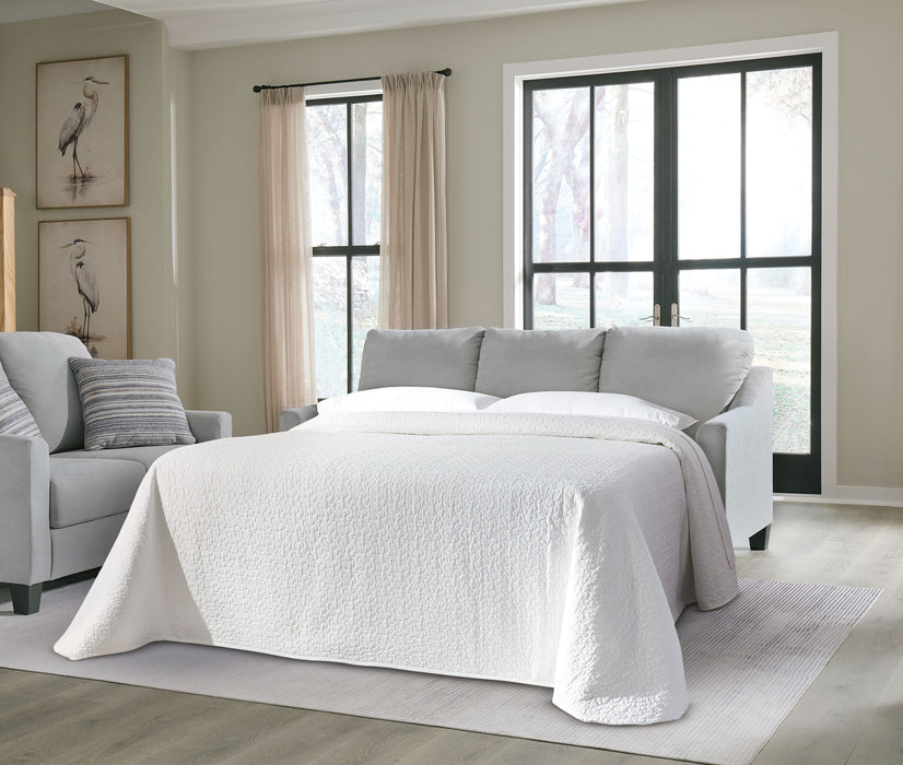 Adlai - Queen Sofa Sleeper - Shadow – Sleeper Sofas by Signature Design by Ashley® at Furniture Wholesale Plus , Nashville furniture store
