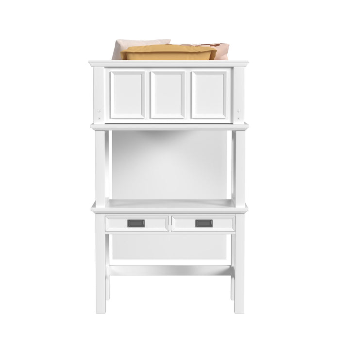 Hampton Kids - Loft Bed With Staircase And Desk With Speaker – Loft Beds by Elements International at Furniture Wholesale Plus , Nashville furniture store