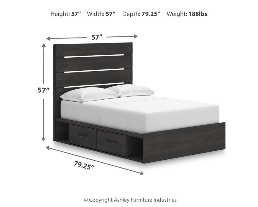 Hollivern - Panel Storage Bed – Storage Beds by Signature Design by Ashley® at Furniture Wholesale Plus , Nashville furniture store
