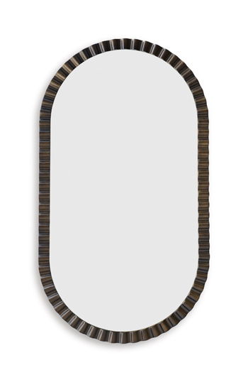 Clorington - Accent Mirror - Dark Brown – Accent Mirrors by Signature Design by Ashley® at Furniture Wholesale Plus , Nashville furniture store