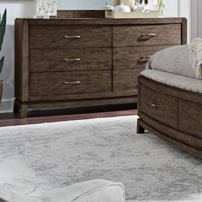 Avalon - 6 Drawer Dresser – Dresser & Mirror by Liberty Furniture at Furniture Wholesale Plus , Nashville furniture store