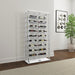 Montara - Tempered Glass Wine Storage LED Curio Cabinet - Chrome - Premium Curio Cabinets from Coaster Fine Furniture - Just $439! Shop now at Furniture Wholesale Plus  We are the best furniture store in Nashville, Hendersonville, Goodlettsville, Madison, Antioch, Mount Juliet, Lebanon, Gallatin, Springfield, Murfreesboro, Franklin, Brentwood