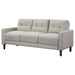 Bowen - Upholstered Track Arm Tufted Sofa – Stationary Sofas by Coaster Fine Furniture at Furniture Wholesale Plus , Nashville furniture store