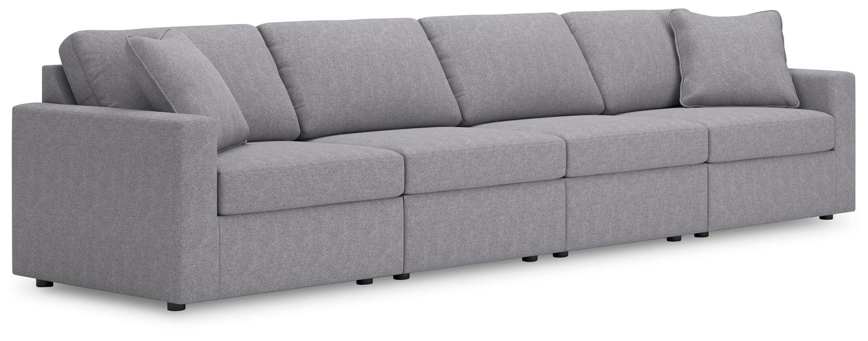 Modmax - Sectional - Granite – Stationary Sectionals by Signature Design by Ashley® at Furniture Wholesale Plus , Nashville furniture store