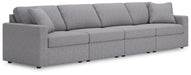 Modmax - Sectional - Granite – Stationary Sectionals by Signature Design by Ashley® at Furniture Wholesale Plus , Nashville furniture store