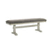 Hallendale - Upholstered Dining Bench - Gravel Wash – Upholstered Benches by Liberty Furniture at Furniture Wholesale Plus , Nashville furniture store