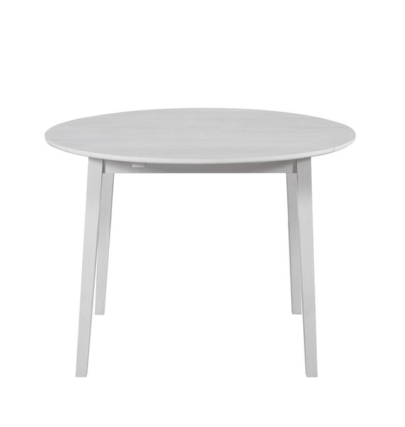 Naples - Drop Leaf Dining Table - White – Dining Tables with Extensions by Steve Silver Furniture at Furniture Wholesale Plus , Nashville furniture store