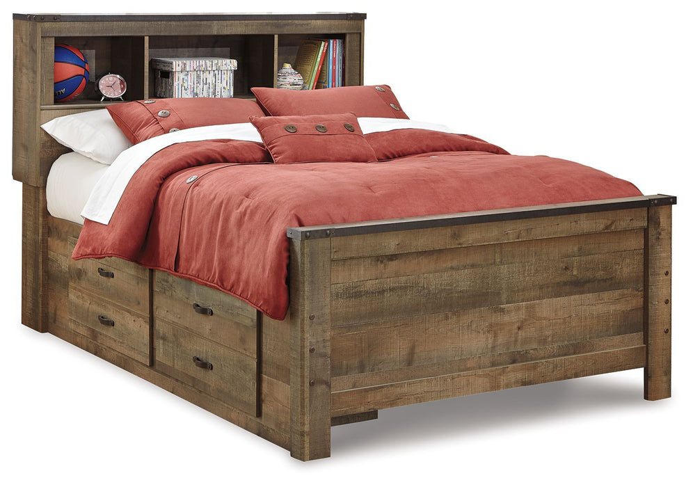 Trinell - Bookcase Bed With Storage – Storage Beds by Signature Design by Ashley® at Furniture Wholesale Plus , Nashville furniture store
