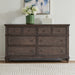 Twin Lakes - 6 Drawer Dresser – Dresser & Mirror by Liberty Furniture at Furniture Wholesale Plus , Nashville furniture store