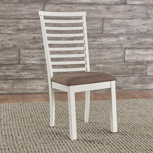 Brook Bay - Upholstered Ladder Back Side Chair – Side Chairs by Liberty Furniture at Furniture Wholesale Plus , Nashville furniture store