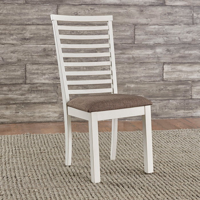 Brook Bay - Upholstered Ladder Back Side Chair – Side Chairs by Liberty Furniture at Furniture Wholesale Plus , Nashville furniture store
