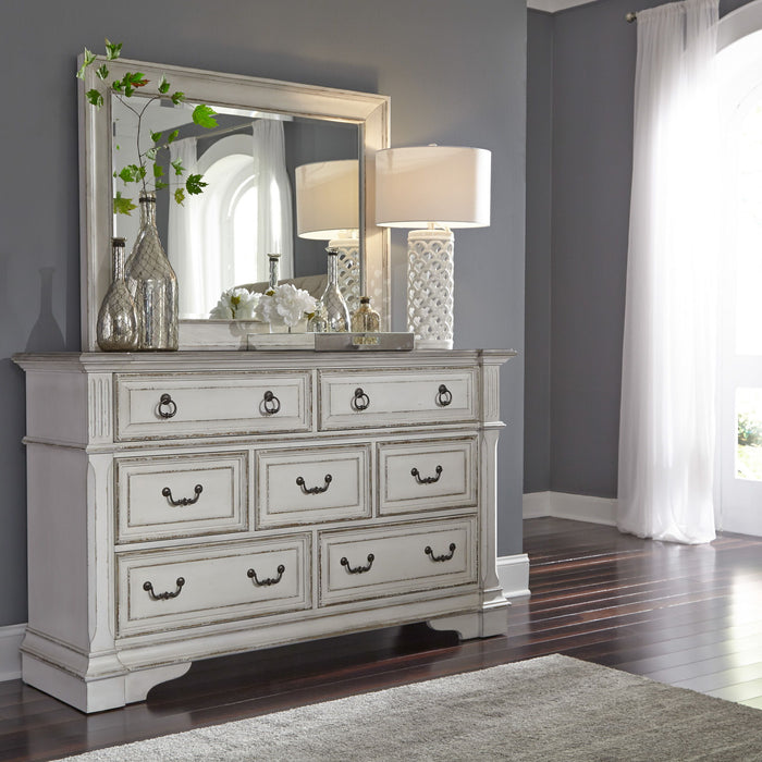 Abbey Park - Sleigh Bed, Dresser & Mirror – 3 Piece Bedroom Sets by Liberty Furniture at Furniture Wholesale Plus , Nashville furniture store