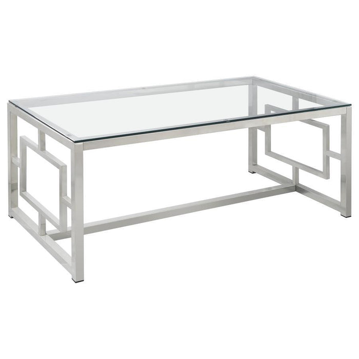 Merced - Rectangular Coffee Table Set – Table Sets by Coaster Fine Furniture at Furniture Wholesale Plus , Nashville furniture store