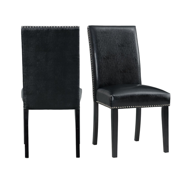 Meridian - Dining Side Chair (Set of 2) – Chair Sets by Elements International at Furniture Wholesale Plus , Nashville furniture store