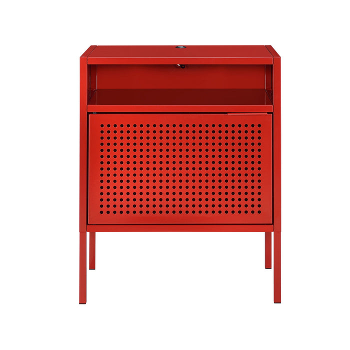 Ember - Nightstand With Usb – Nightstands w/ Charging Stations by Elements International at Furniture Wholesale Plus , Nashville furniture store