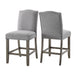 Grayson - Counter Chair - Gray / Light Brown – Counter Chairs by Steve Silver Furniture at Furniture Wholesale Plus , Nashville furniture store
