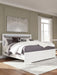 Maeling - King Upholstered Panel Bed - White – Upholstered Beds by Signature Design by Ashley® at Furniture Wholesale Plus , Nashville furniture store