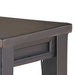 Raven - Noir Bench - Dark Brown – Dining Benches by Steve Silver Furniture at Furniture Wholesale Plus , Nashville furniture store
