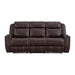 Panther - Motion Sofa - Neono Brown – Reclining Sofas by Elements International at Furniture Wholesale Plus , Nashville furniture store