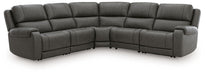 5Z - Pittson - Power Reclining Sectional – Reclining Sectionals by Signature Design by Ashley® at Furniture Wholesale Plus , Nashville furniture store