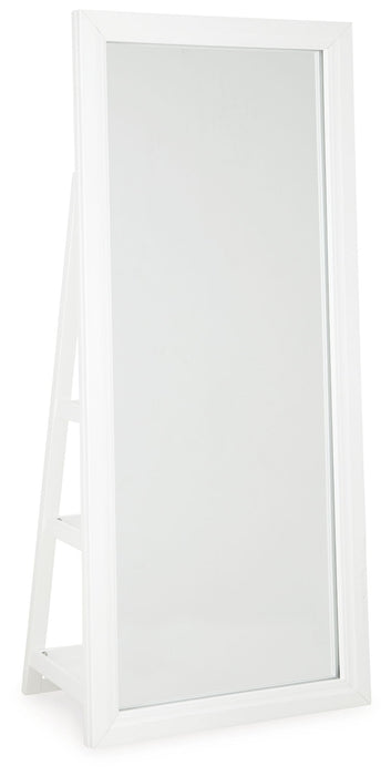 Evesen - Floor Standing Mirror/Storage – Floor Mirrors by Signature Design by Ashley® at Furniture Wholesale Plus , Nashville furniture store