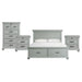 Slater - Platform Storage Bedroom Set – 3 Piece Bedroom Sets by Elements International at Furniture Wholesale Plus , Nashville furniture store