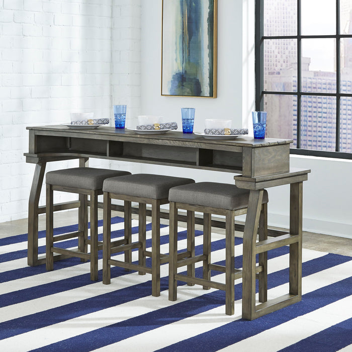 Hayden Way - 4 Piece Dining Room Set - Gray Wash – 4 Piece Dining Room Sets by Liberty Furniture at Furniture Wholesale Plus , Nashville furniture store