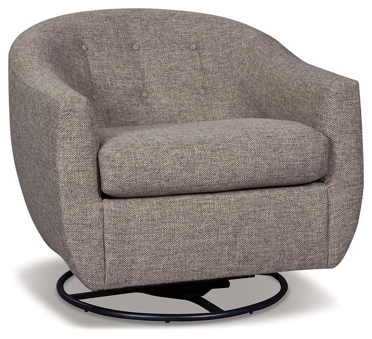 Upshur - Swivel Glider Accent Chair - Taupe – Swivel Glider Chairs by Signature Design by Ashley® at Furniture Wholesale Plus , Nashville furniture store