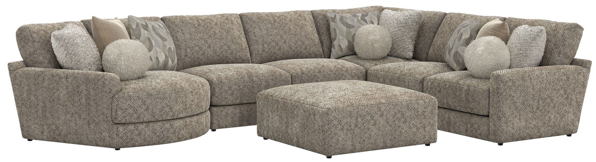 Turner - Sectional – Stationary Sectionals by Jackson at Furniture Wholesale Plus , Nashville furniture store