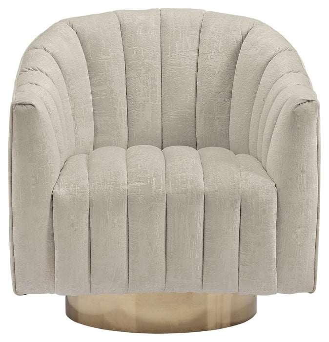 Penzlin - Pearl - Swivel Accent Chair - Premium Swivel Chairs from Signature Design by Ashley® - Just $468! Shop now at Furniture Wholesale Plus  We are the best furniture store in Nashville, Hendersonville, Goodlettsville, Madison, Antioch, Mount Juliet, Lebanon, Gallatin, Springfield, Murfreesboro, Franklin, Brentwood