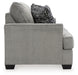 Deakin - Loveseat - Ash – Stationary Loveseats by Signature Design by Ashley® at Furniture Wholesale Plus , Nashville furniture store
