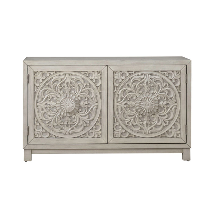 Sundance - 2 Door Accent Cabinet - Antique Linen – Accent Cabinets by Liberty Furniture at Furniture Wholesale Plus , Nashville furniture store