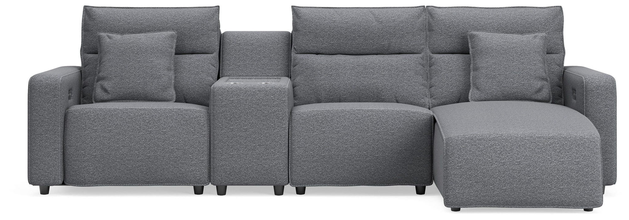 Modmax II - Reclining Sectional - Salt And Pepper – Reclining Sectionals by Signature Design by Ashley® at Furniture Wholesale Plus , Nashville furniture store