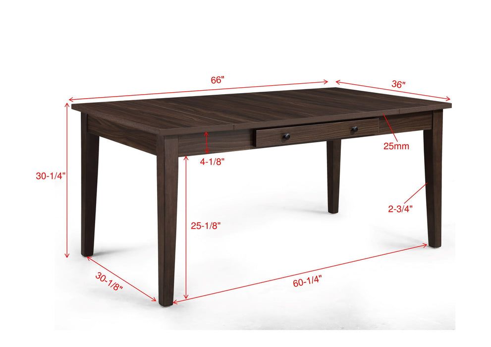 Wagner - Dining Table With Storage - Brown – Dining Tables by Crown Mark at Furniture Wholesale Plus , Nashville furniture store