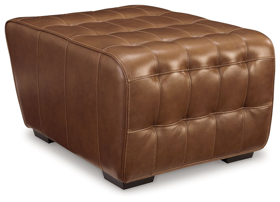Temmpton - Oversized Accent Ottoman - Chocolate – Accent Ottomans by Signature Design by Ashley® at Furniture Wholesale Plus , Nashville furniture store