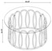 Monett - Round Glass Top Table – End Tables by CoasterEssence at Furniture Wholesale Plus , Nashville furniture store