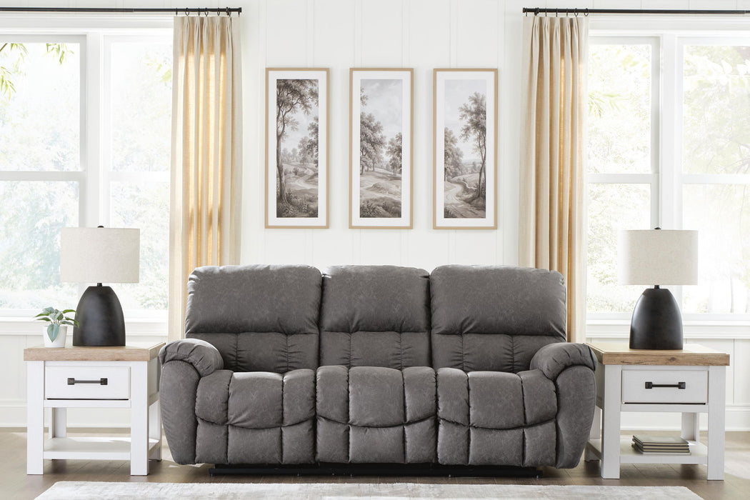 Bakerstein - Power Reclining Sofa With Adjustable Headrest - Galaxy – Reclining Sofas by Signature Design by Ashley® at Furniture Wholesale Plus , Nashville furniture store