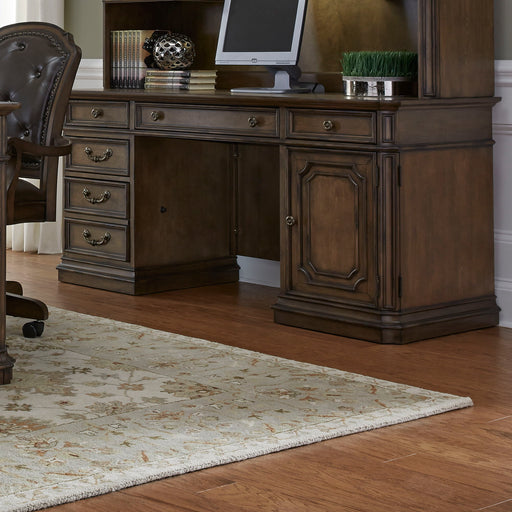 Amelia - Credenza - Dark Brown – Credenzas by Liberty Furniture at Furniture Wholesale Plus , Nashville furniture store
