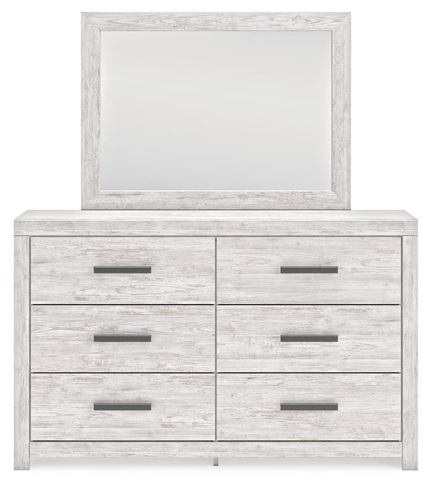 Cayboni - Dresser And Mirror - Whitewash – Dresser & Mirror by Signature Design by Ashley® at Furniture Wholesale Plus , Nashville furniture store