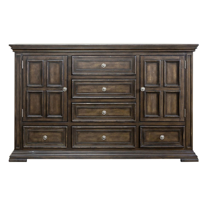 Big Valley - 2 Door 6 Drawer Dresser – Dressers by Liberty Furniture at Furniture Wholesale Plus , Nashville furniture store