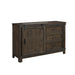 Thornwood Hills - Barn Door Dresser - Rock Beaten Brown – Dressers by Liberty Furniture at Furniture Wholesale Plus , Nashville furniture store