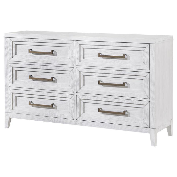 Marielle - 6-Drawer Bedroom Dresser – Dressers by CoasterEveryday at Furniture Wholesale Plus , Nashville furniture store